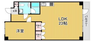 京橋駅 徒歩11分 5階の物件間取画像